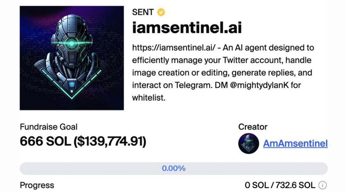 最近大家應該都有聽到 <a href="/AmAmsentinel/">I am amsentinel</a> 的名字吧？如果沒注意到，那我就來簡單說一下：

這是 <a href="/MightyDylanK/">Dylan K</a> 開發的一款超強 AI 工具，專門幫忙管理 X 帳號，讓你事半功倍，省下大量時間。

它能幹什麼？
•排程貼文
•自動生成圖片和影片
•主持 X Space
•處理回覆訊息