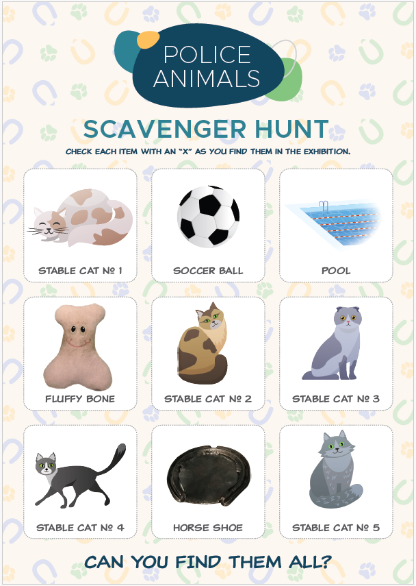 How good are you at scavenger hunts? Can you find all the images when you visit the museum?
bit.ly/4gsQfG1