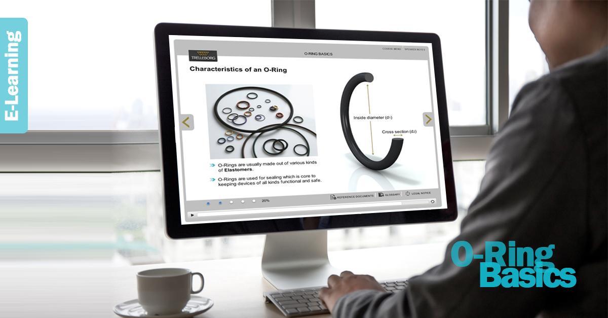 Ready to learn all about O-Rings? 💡 Our interactive e-Learning course covers the basics, characteristics, functions, and tons of real-world applications. Perfect for boosting your knowledge—give it a try! bit.ly/4iRPirX