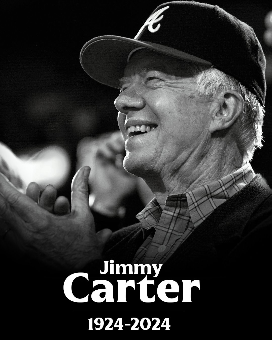 MLB on X: "We join the nation in mourning the passing of Jimmy Carter, the  39th President of The United States. A Georgia native, President Carter was  an ardent supporter of the