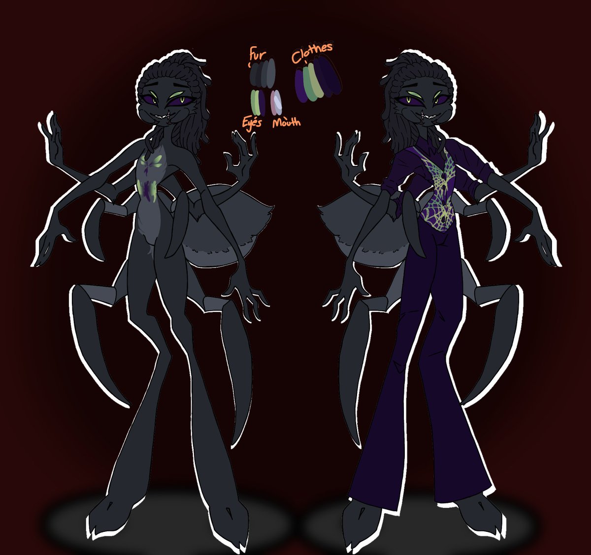 I commission my friend <a href="/ClasIsArty/">SleepyBerries</a> to make my OC and I love how he turned out