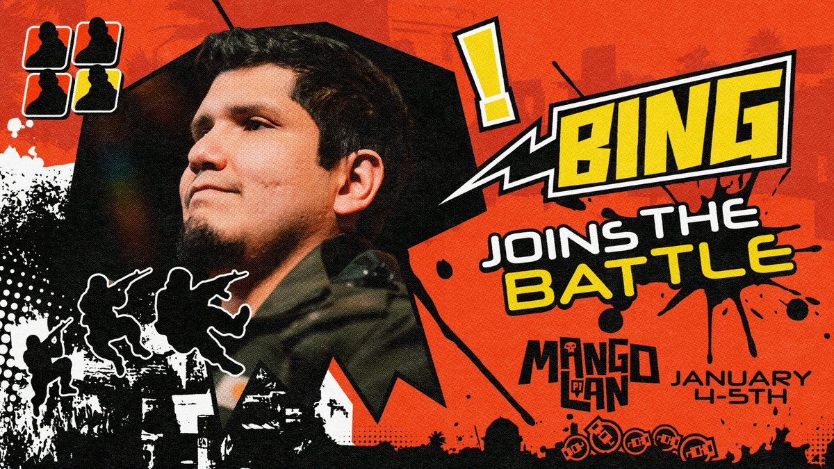 EvenMatchup's tweet image. He made waves at GOML X and is looking to keep the momentum going into the New Year
@daiarzola is bringing the DK crew to Mang0 LAN!🦧🍌
SSBM REG CLOSES ON WEDNESDAY, COME THROUGH👇👇
start.gg/launderslan