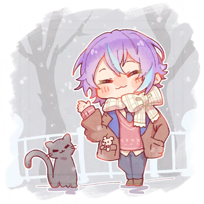 最高のショーのためにSpecial present for YOU!イベントお疲れ様でした!!!!#イラスト #プロセカ  #prsk_FA #1日1絵 #毎日投稿  #神代類 