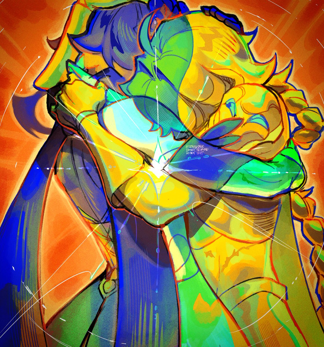 Do you still depend on me?

#Aether #Lumine #GenshinImpact