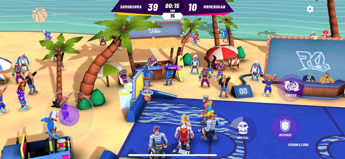 coastalkongclub's tweet image. Something just feels right about this @RumbleKongs court 🌴