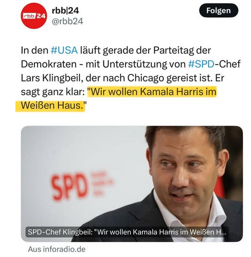 Den hat wohl ein Klingbeil am Kopf getroffen?