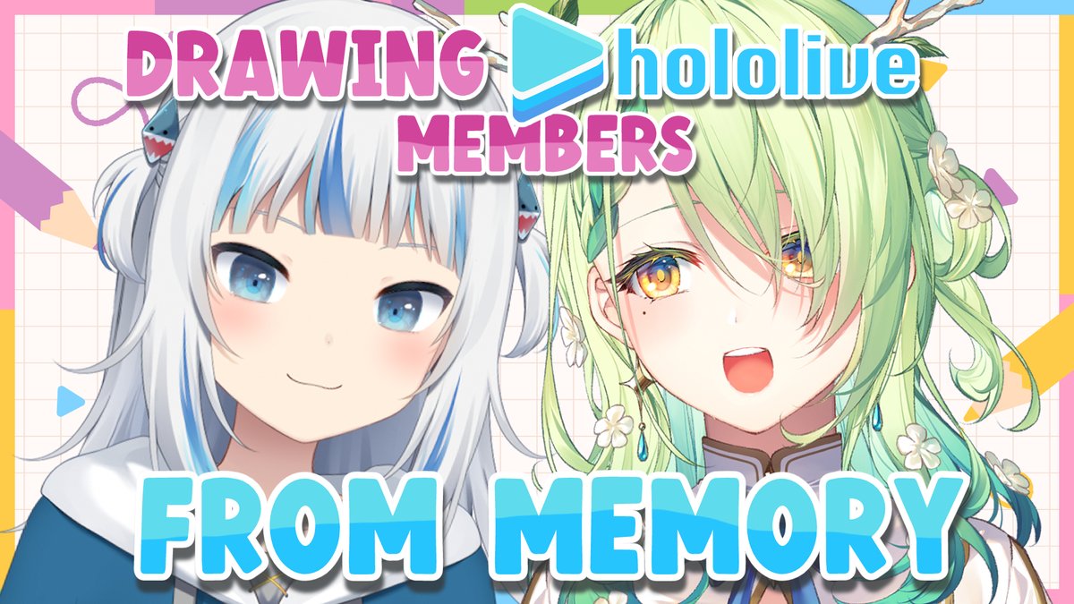 ceresfauna's tweet photo. Drawing challenge with Gura today!! Can we accurately draw hololive members from memory?

https://t.co/Z4V5F0HDCB https://t.co/ID1Qhhya5k