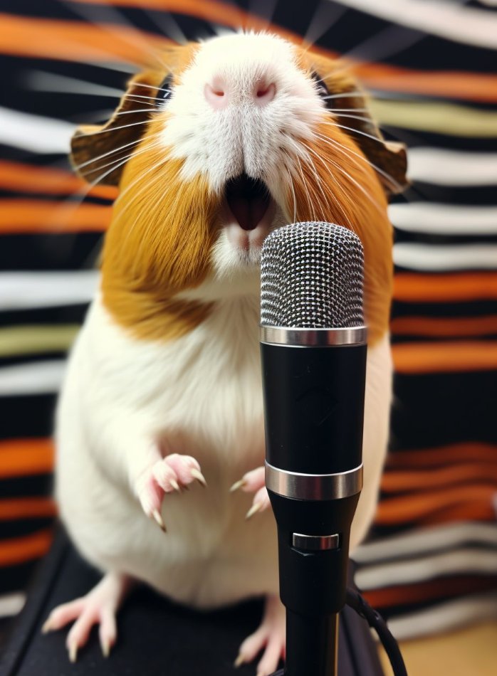 Please don't move without showing Guinea pig Love