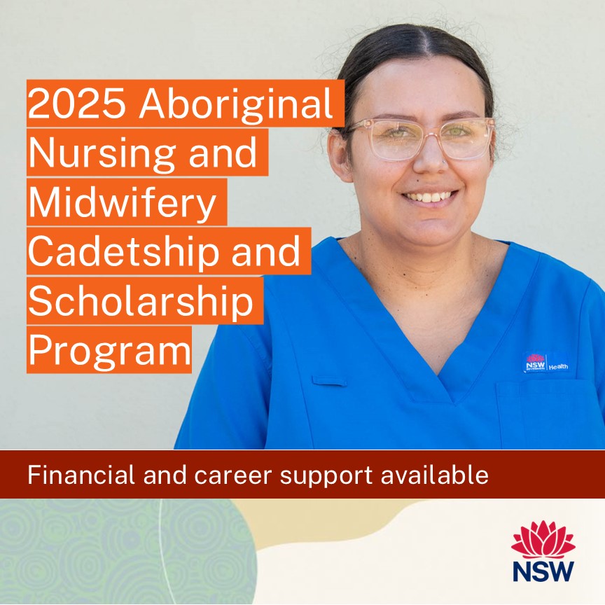 SESLHD (@seastsydhealth) on Twitter photo APPLICATIONS OPEN | The 2025 <a href="/NSWHealth/">NSW Health</a> Aboriginal Nursing & Midwifery scholarship & cadetship applications are open. They provide support for undergraduate & postgraduate studies. Applications close 23 February 2025.
ow.ly/utX550UuG8p
ow.ly/cjlf50UuG8q APPLICATIONS OPEN | The 2025 <a href="/NSWHealth/">NSW Health</a> Aboriginal Nursing & Midwifery scholarship & cadetship applications are open. They provide support for undergraduate & postgraduate studies. Applications close 23 February 2025.
ow.ly/utX550UuG8p
ow.ly/cjlf50UuG8q