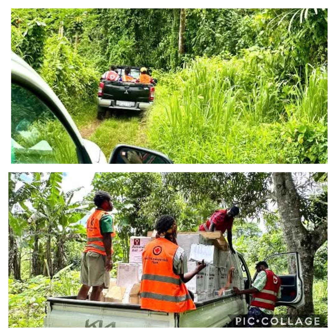 Katie Greenwood (@katiegifrc) on Twitter photo The journey to deliver relief to far-flung, so called "last mile" villages is never easy. Rain drenched roads turn into swamps, and every step is a challenge. Even so, the <a href="/vanuaturedcross/">Vanuatu Red Cross Society</a> team pushes on. As much as delivering relief, they deliver hope and the knowledge we care. The journey to deliver relief to far-flung, so called "last mile" villages is never easy. Rain drenched roads turn into swamps, and every step is a challenge. Even so, the <a href="/vanuaturedcross/">Vanuatu Red Cross Society</a> team pushes on. As much as delivering relief, they deliver hope and the knowledge we care.