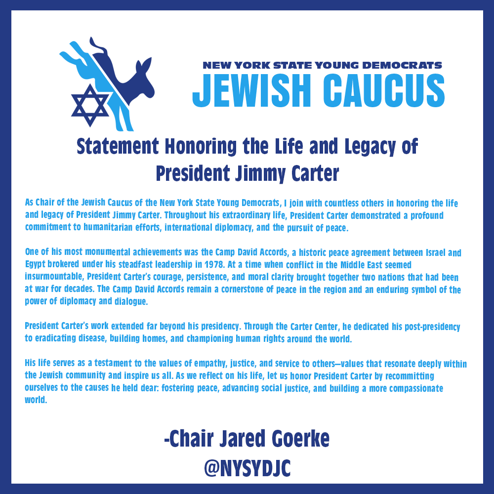 NYS Young Democrats Jewish Caucus tweet media