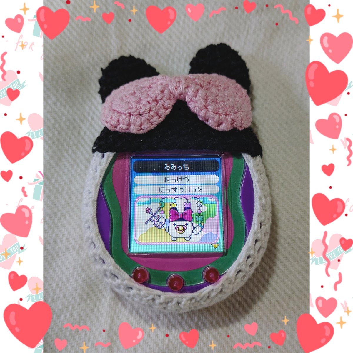 egg642129's tweet photo. もうね。
みみっち大好きすぎるから、このユニは壊れるまでずっとみみっちにいてもらうことにする✨✨(´｡•ㅅ•｡`)

マイメロなラブリっちも可愛すぎるけど、ちゃんと背中押しますヽ(•ω•`*)㌧
でも、年越しは一緒にしようね🎍🐓🎍

#たまごっち #たまごっちユニ #Tamagotchi https://t.co/jBZbSKfcxp