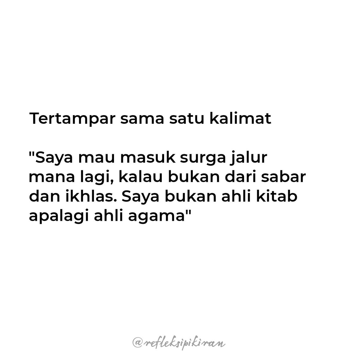 refleksipikiran's tweet image. 