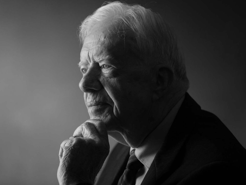 A great servant leader who led the way on how to live and give back.  It was an honor to work with him on #habitatforhumanity builds around the world.  RIP Jimmy Carter.