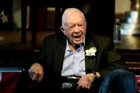 James Earl Carter Jr.

•Served his country as a Navy submariner

•Pursued graduate studies in nuclear physics, blending intellect and service

•Devoted 77 years to his marriage, a testament to love and commitment

•Built his career as an entrepreneur before entering public