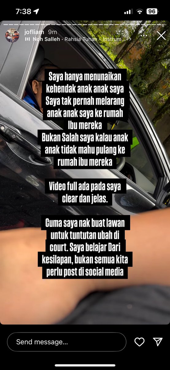 Alasan yang kerap dimainkan tak kisahla ibu/bapa. Anak yang taknak pergi rumah bekas pasangan mereka.

Dah ada perintah, kena ikut perintah. Yang kena ikut perintah plaintif &amp; defendan dalam kes tu. Bukan anak2. Kalau dah giliran ibu, bapa la kena juga bagi anak tu. Kalau tengok-