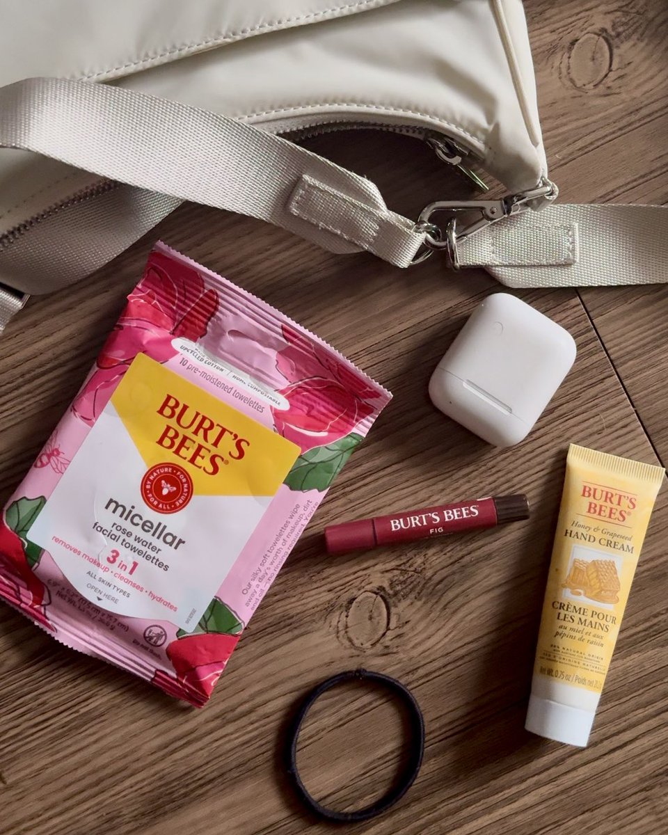 Outfit is on and the purse is packed. Time to party like it’s 2025 🪩🕺

#newyearseve #newyears #newyearseveparty #whatsinmybag #nye #burtsbees