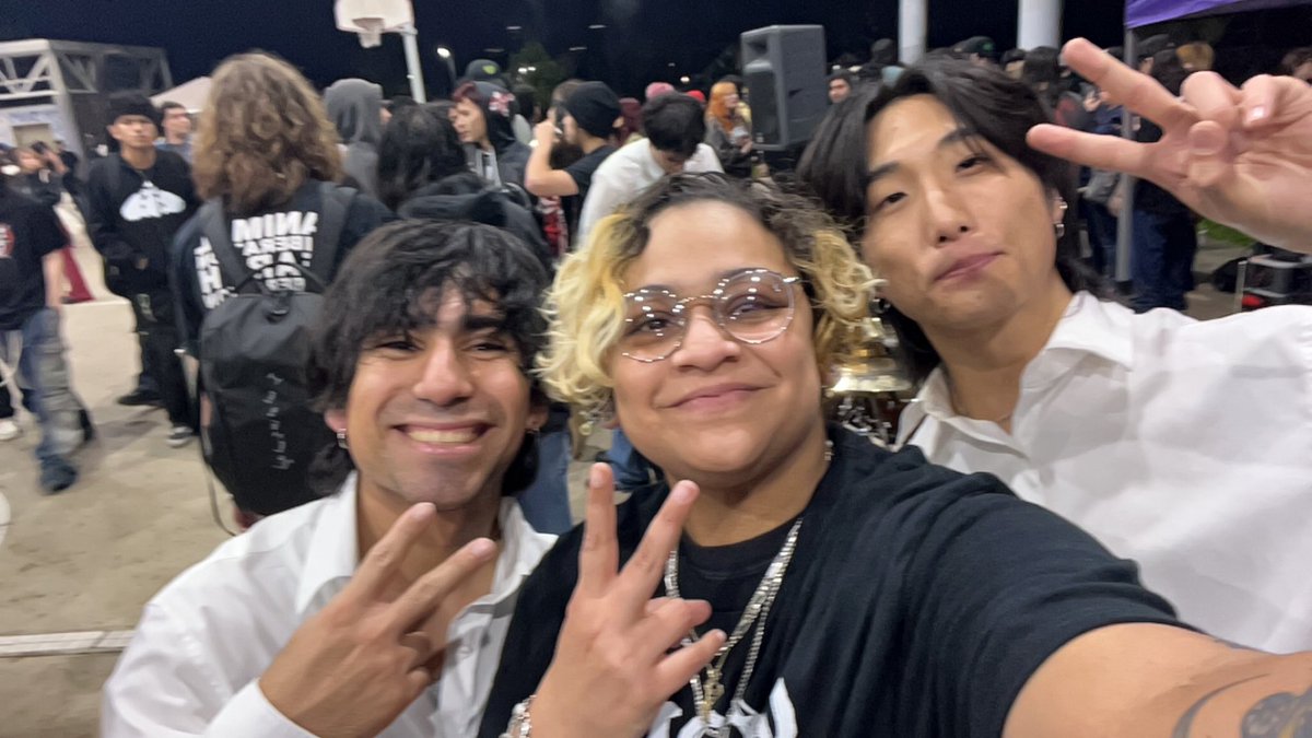 SamScurry's tweet image. Missed the boys got to catch up w them a little! But gotta say they killed it as they always have @ihateomerta @ihategustavo @ihatehan__ 🫶🏼💪🏽🙏💜