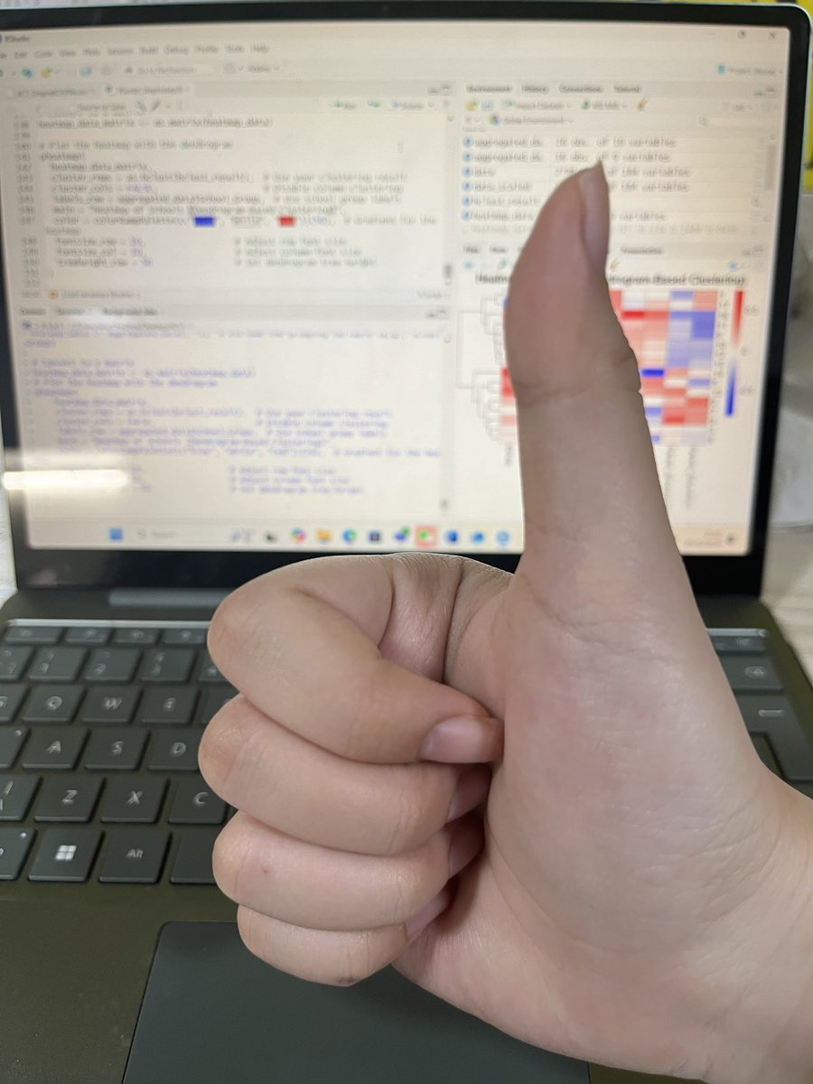 Machine learning is so fun! I learned to conduct hierarchical cluster analyses this month, and after much debugging, the dendrogram &amp; heatmap of the HCA finally makes sense 😭 Last study session of 2024 has been so rewarding 🥹