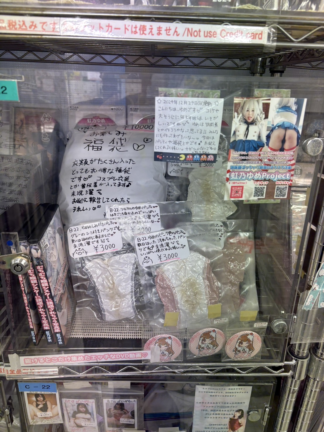 1 pic. ザウルスさん（@akb_rb_zaurus）に衣類とか福袋を納品しました(*´꒳`*) 階段にあるポスターも交換した♪ 新しい衣装欲しいのでお迎えしてくれたら嬉しい🥺💕 https://t.co/9Flb6qOMMg