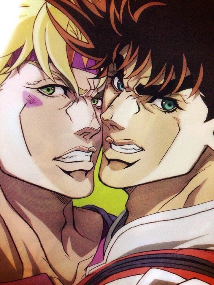 vizeppeli's tweet photo. ARAKI!!!!!! DRAW GYJO IN THIS POSE AND MY LIFE IS YOURS!!!!!!!! https://t.co/SBopoEZRW5