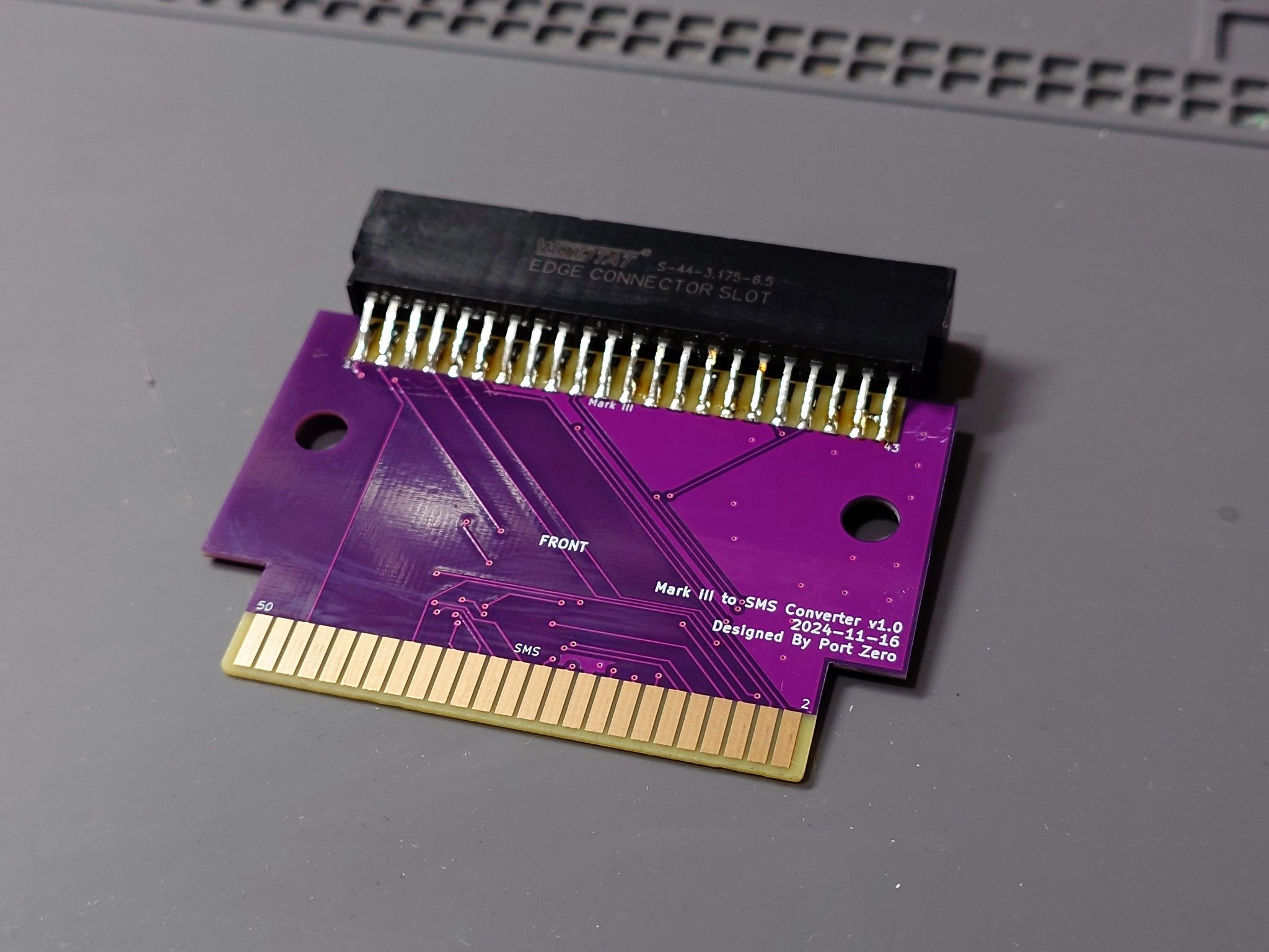 ゲームソフトダンパー セーブTHEヒーロー ブルーpcbボード - その他