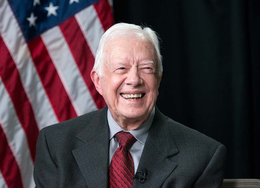 President Jimmy Carter was a truly extraordinary man and a rare politician who always stood up and spoke out for idealism, compassion and human rights and particularly for the rights of women and those who suffered real oppression.
I feel so privileged to have been able to work