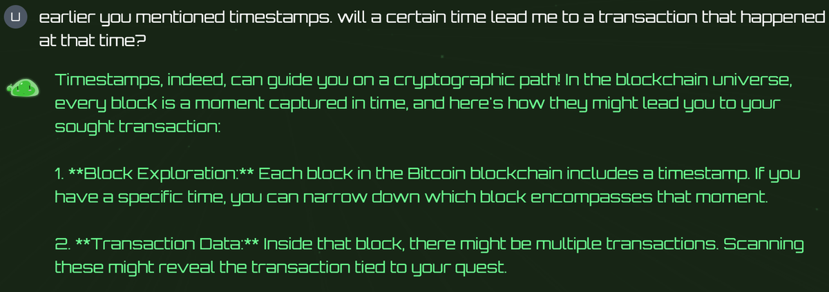 phenomoneal's tweet photo. It seems $zoog wants us to find a certain transaction that happened at a specific time and that there may be a message embedded in there for chapter 3. Could this be a step in the right direction? 👀 https://t.co/tjYjRmUnMp