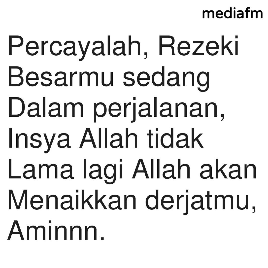 masgah_'s tweet image. Percayalah, Rezeki besarmu sedang dalam perjalanan