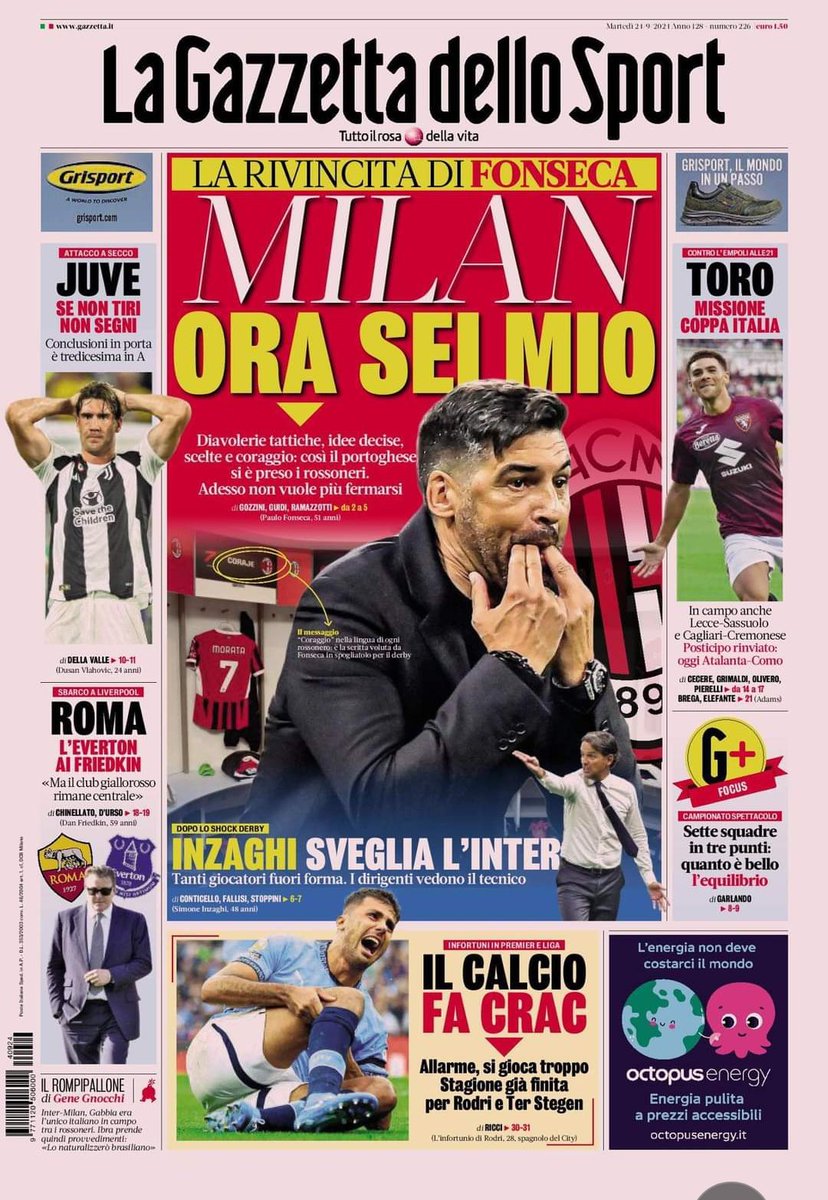monacodetibete's tweet photo. Esonerato Fonseca. Eppure stava andando tutto benissimo.

#prostituzioneintellettuale
#fonseca
#milan
#fonsecaball
#dazn
#gazzetta https://t.co/SgzRMGk8g0