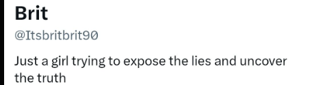 LeoVGaming's tweet photo. @igp nah though, they must be right. Look what their profile says.

Obviously if they're trying to expose lies, they can't be lying also. https://t.co/HxI1pKNDwu