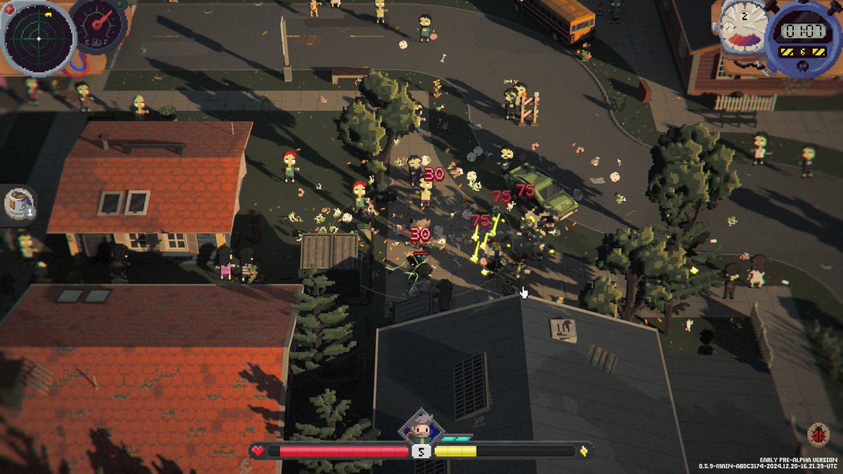 Probando la nueva versión de prueba de Deadly Days: Roadtrip, un divertidísimo roguelite de acción.

<a href="/pixelsplitgames/">Pixelsplit</a> #indiegamedev #pixelart #roguelite #PC #Steam