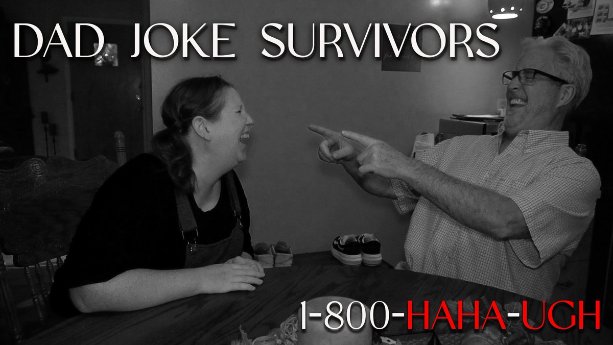 Thousands are affected every year... 😞 if you or a love one has suffered at the hands of Dad Jokes - this is the ad for you. <a href="/OOHPlayers/">Over Our HeadPlayers</a> 

youtu.be/LCvRY0dhMXo