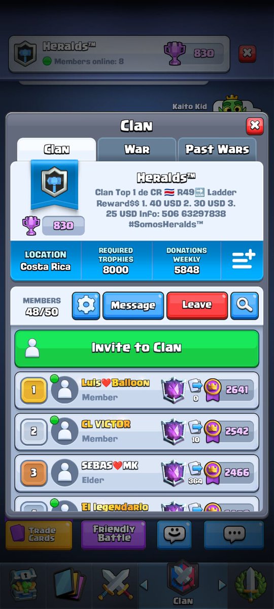 Estamos ofreciendo premios en ladder al top 1, 2 y 3, interesados escribir al número de la imagen o al DM para requisitos.🔥

#SomosHeralds