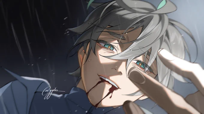[Haikaveh Alnst au pt. 4 the end] "Thank you for being a victim of my shallow emotions"  #haikaveh #原神 #Kaveh #Alhaitham 