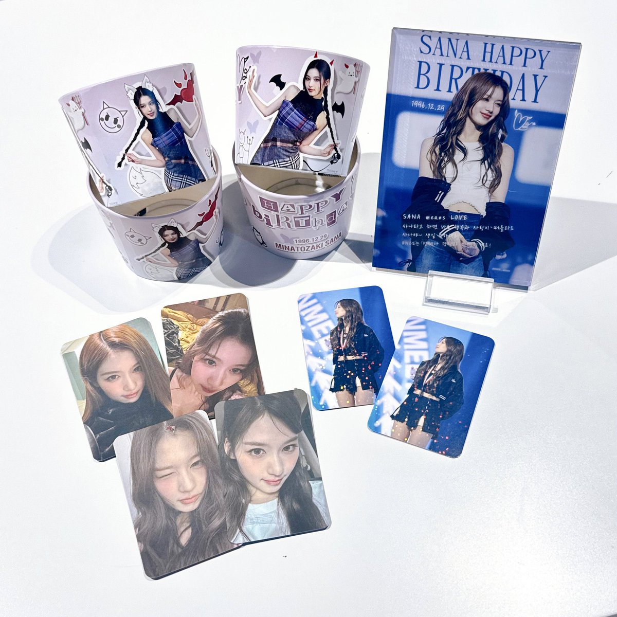 SANA センイルカフェ　トレカ TWICE #サナ ちゃんセンイルイベント🐹💜最終日！ @ONCE_miaww 様