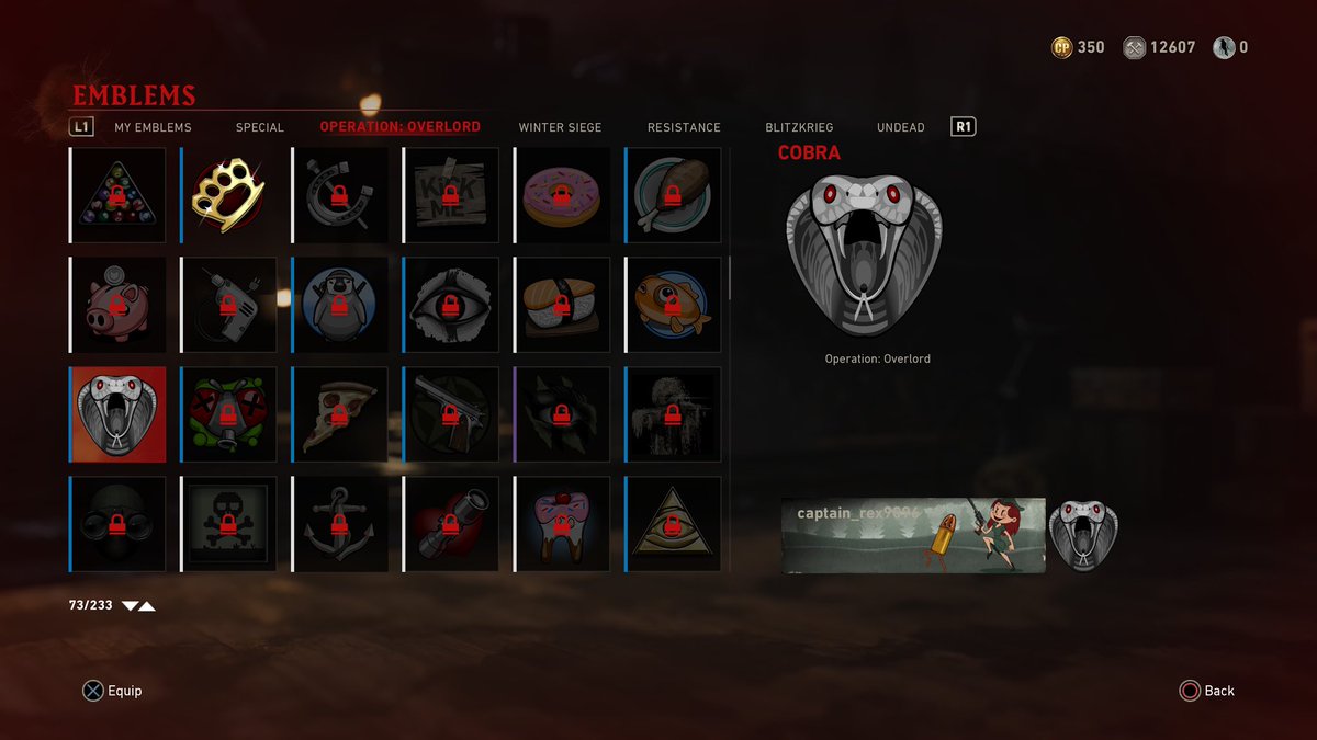 captain_rex9096's tweet photo. I got the Corba Emblem in Call Of Duty WW2 https://t.co/k0BajZaSj4