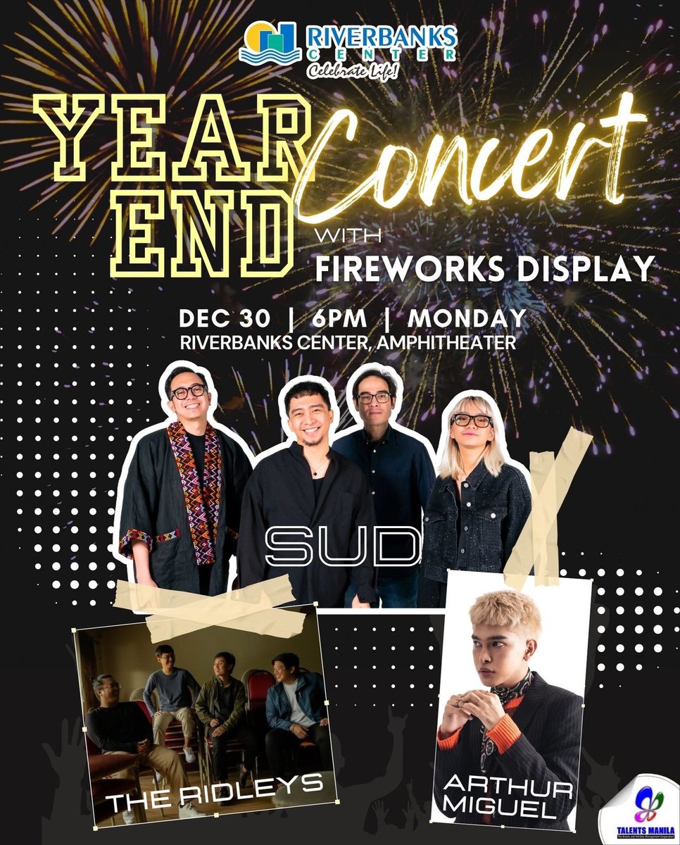 TheRidleysMusic's tweet photo. See you later, Riverbanks Marikina! https://t.co/Qa3a2C4tE7