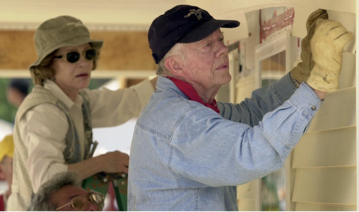 ChiefSund's tweet image. Jimmy Carter was a very gracious person. The first presidential security detail I ever supported alongside the Secret Service was in 1992, when President Carter came to the 6th Police District in Washington, DC, to build a Habitat for Humanity home. I was a rookie MPD police…