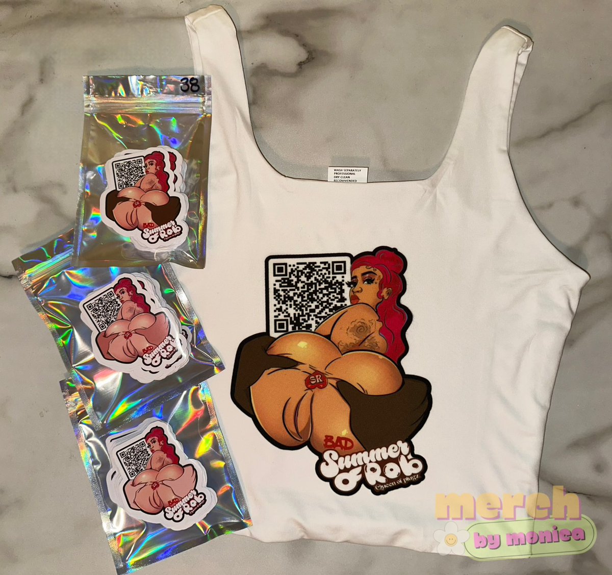 Merch by Monica tweet media