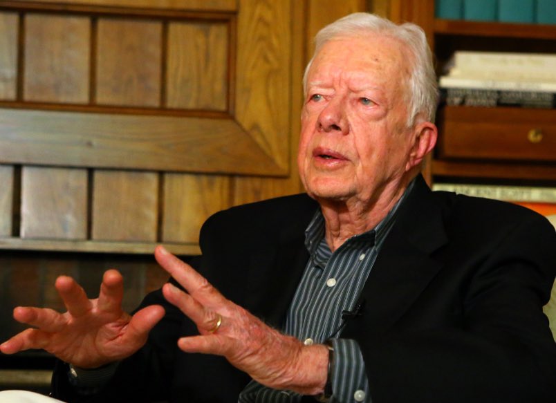 “War may sometimes be a necessary evil. But no matter how necessary, it is always an evil, never a good. We will not learn how to live together in peace by killing each other’s children.”
⁃Jimmy Carter