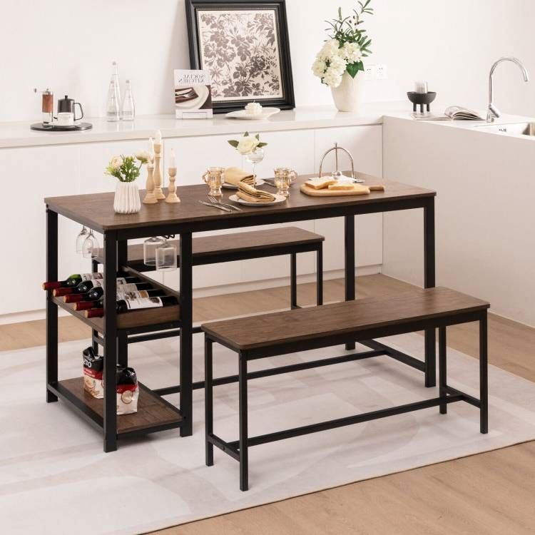Decor_ByRene's tweet image. Modern Industrial 3-Piece Metal Wood Dining Set with 2 Benches and Wine Rack 

homedecoressentialsbyrene.com/products/view/… 

#BenchTable #Furniture #Home #Interior #Style #Design #MultiFunctional #SpaceSaving #Modern #Chic #Practical #CompactLiving #HomeDecor #RoomMakeover #SmartDesign