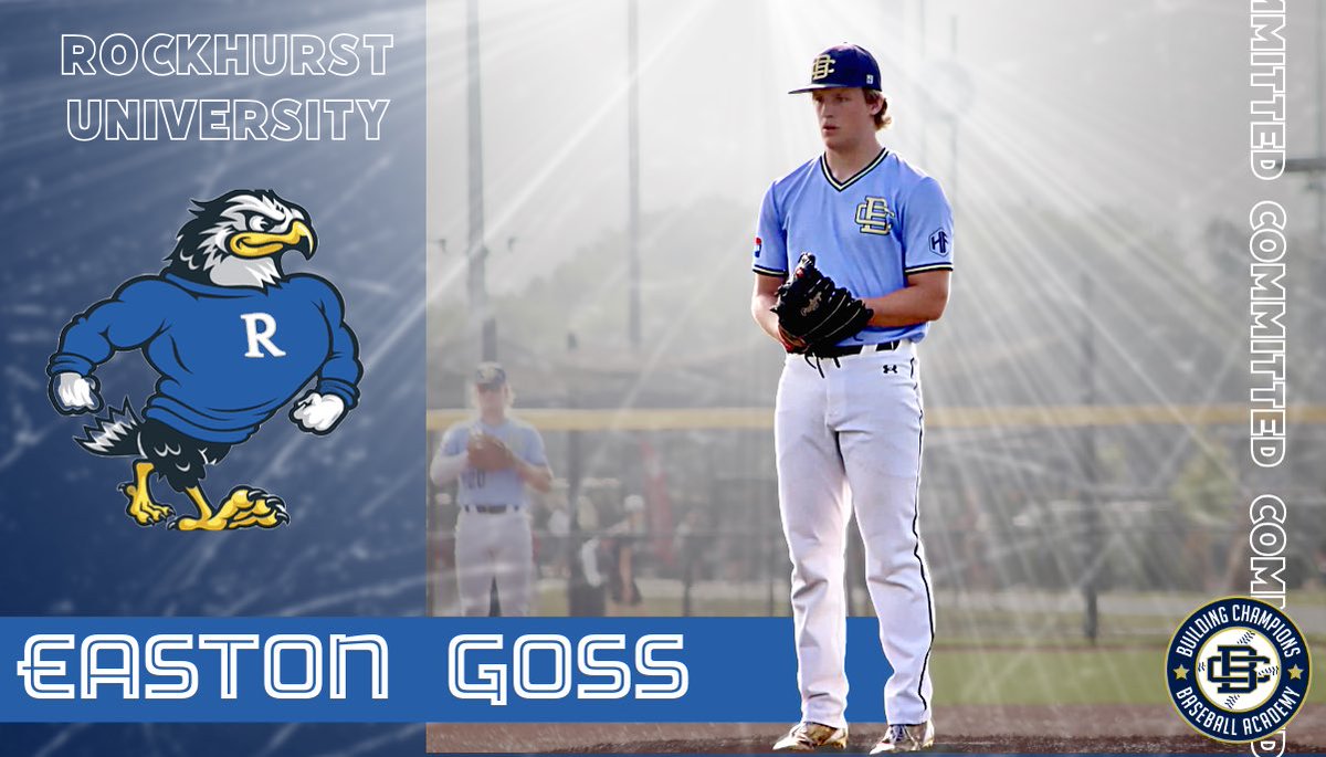 #AGTG
I am excited to announce my commitment to Rockhurst university. Thank you to my parents, coaches, trainers and everyone else who has helped me along the way #rocku