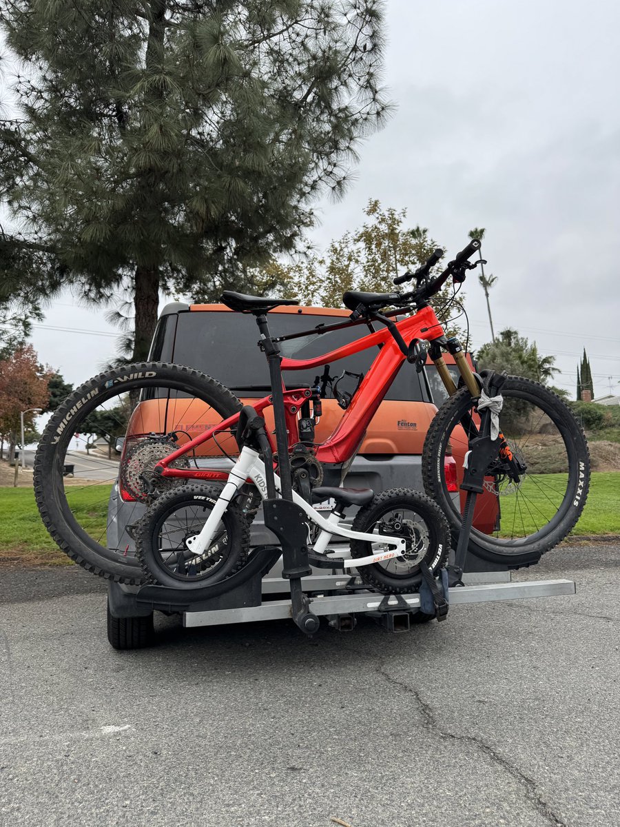 This is what bike rides look like these days and I’m loving it.