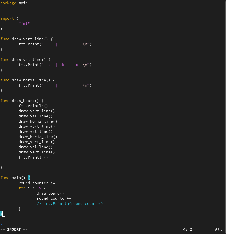 CardioLeo's tweet image. #willwritesandcodes
#100DaysofCode
#Day338

Started writing #TicTacToe in #GoLang yesterday. Worked on it for 4+ hours and learned a lot. Then I updated to @fedora #Linux #Fedora40. I also listened to a good chunk of Hillis' The Pattern On The Stone.