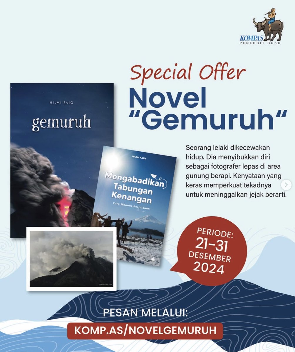 Novel terbaru saya, "Gemuruh", sudah bisa dipesan di Tokped dan Shopee

Tokopedia - tr.ee/TTPselps2l
Shopee - shopee.co.id/product/798418…

Edisi promo tinggal 2 hari lagi 😍