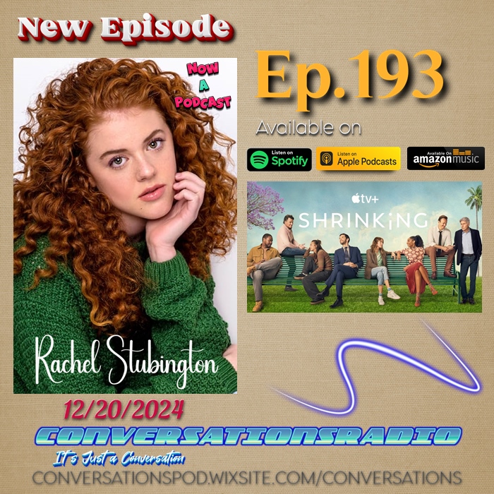 Check out Ep.193 featuring actress Rachel Stubington  'Summer' on the AppleTV+ series 'SHRINKING'
open.spotify.com/episode/1uytfs…
Rachell joined Mike &amp; cohost Callie Walker on 2/20!
Watch Seasons 1 &amp; 2 of Shrinking! 
#rachelstubington #shrinkingappletv #actress