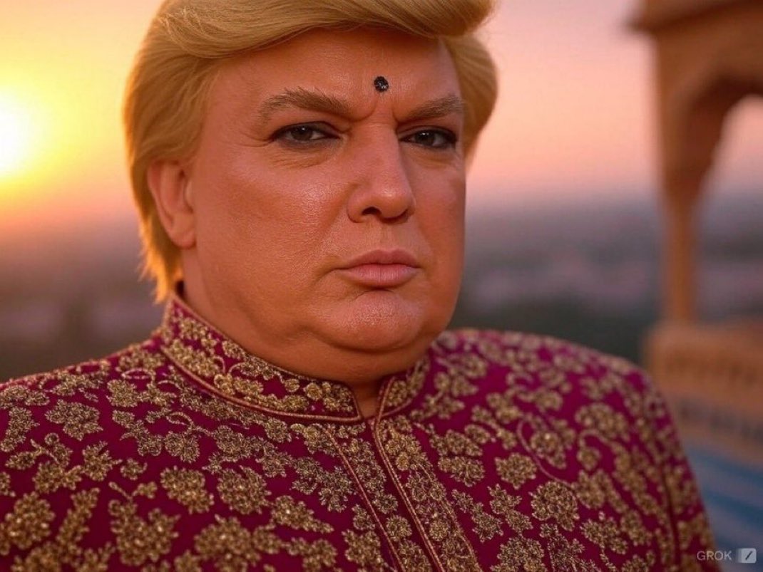 RightWingCope's tweet image. maga is in FULL REVOLT, posting disturbing AI images of Trump after finding out he lied about keeping jobs for Americans