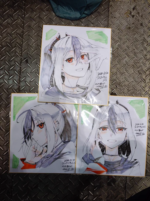 色紙を描きました。宜しくお願い致します。