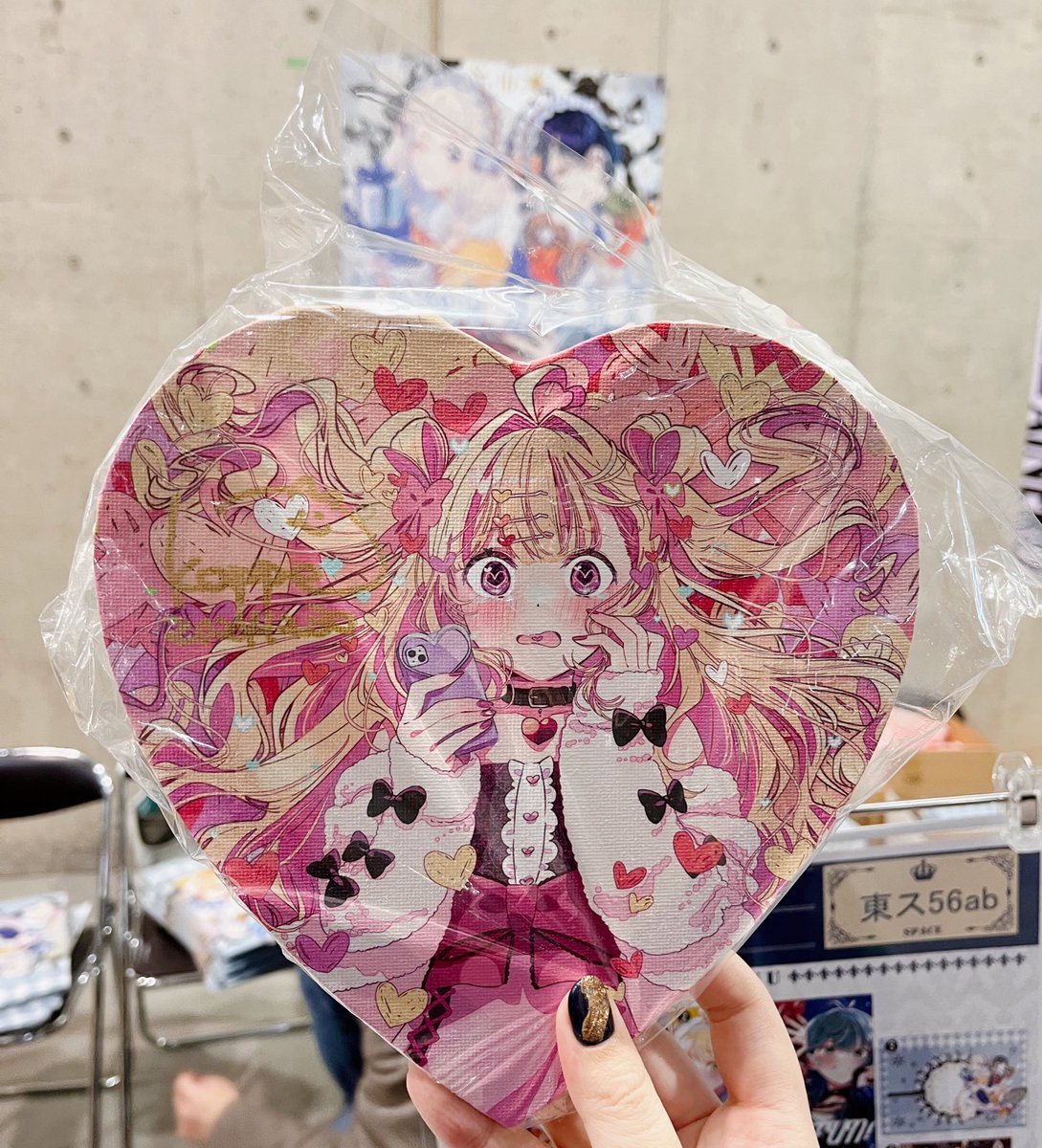 POP’s ガールズコレクション キャンバスボード　南の島　サイン入り　レア ギリギリですみません！ 設営完了しました！(写真撮れなかった